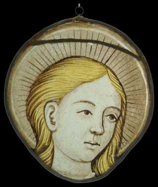 A beautiful Stained Glass Roundel